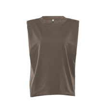 Load image into Gallery viewer, Sleeveless Round Neck T-Shirt Top
