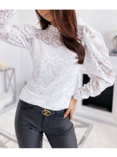 Load image into Gallery viewer, I Feel Beautiful Lace Blouse
