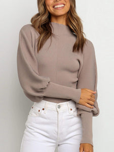 The Royal Dolman Sleeve Ribbed Sweater