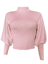 Load image into Gallery viewer, The Royal Dolman Sleeve Ribbed Sweater
