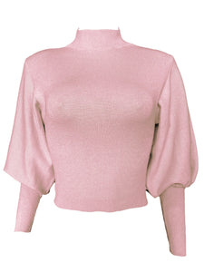 The Royal Dolman Sleeve Ribbed Sweater