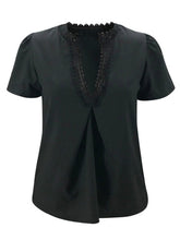 Load image into Gallery viewer, Lady Lace V-Neck Blouse
